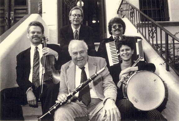 The original Greater Metropolitan Klezmer Band, with Howie Leess The original Greater Metropolitan Klezmer Band