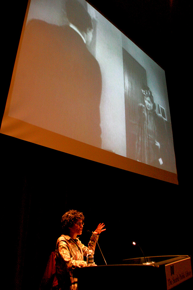 Eve Sicular presenting in Seattle