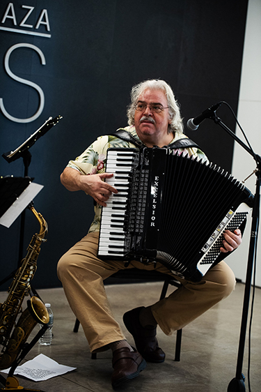 Metropolitan Klezmer's Ismail Butera