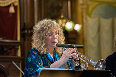 Pam Fleming of Metropolitan Klezmer @ Eldridge Synagogue