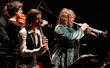 Karen Waltuch, Debra Kreisberg, Pam Fleming of Metropolitan Klezmer