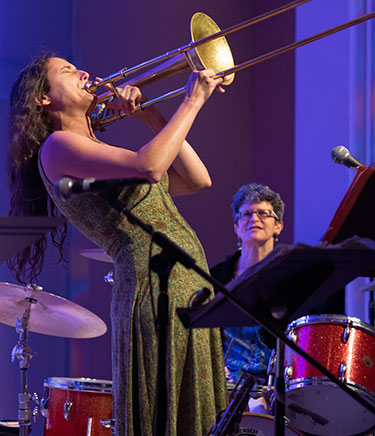 Metropolitan Klezmer portrait 2013 - Reut Regev and Eve Sicular