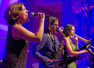 Metropolitan Klezmer portrait 2013 - Missy Fogarty, Debra Kreisberg, and Reut Regev